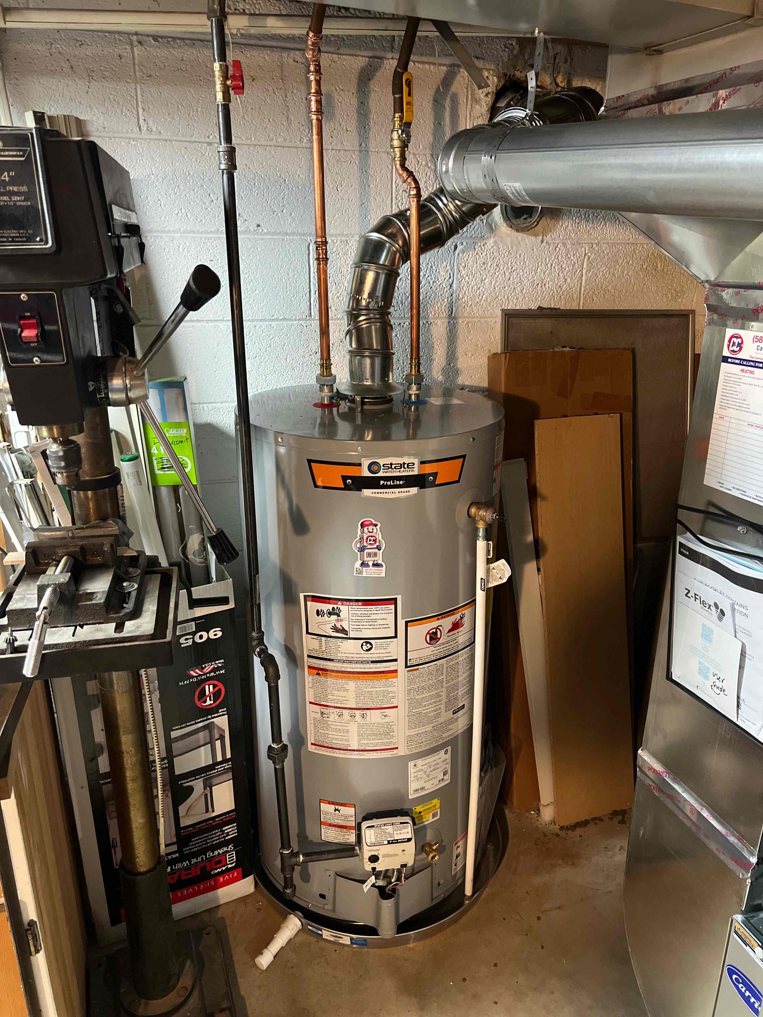 Chris M, Dominic, Eric