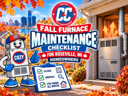 Fall Furnace Maintenance Checklist for Roseville, MI Homeowners