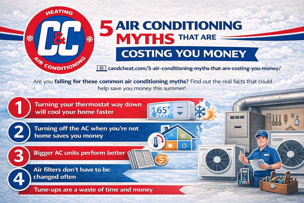 5 Air Conditioning Myths That are Costing You Money