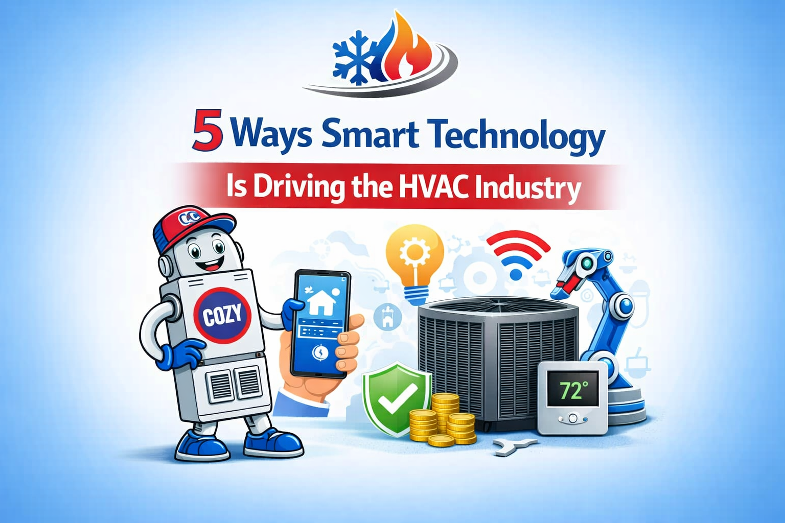 5 Ways Smart Technology Is Driving the HVAC Industry | C & C Heating & Air Conditioning
