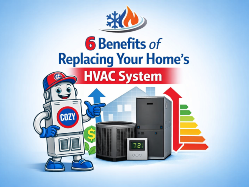 6 Benefits of Replacing Your Home’s HVAC System | C & C Heating & Air Conditioning