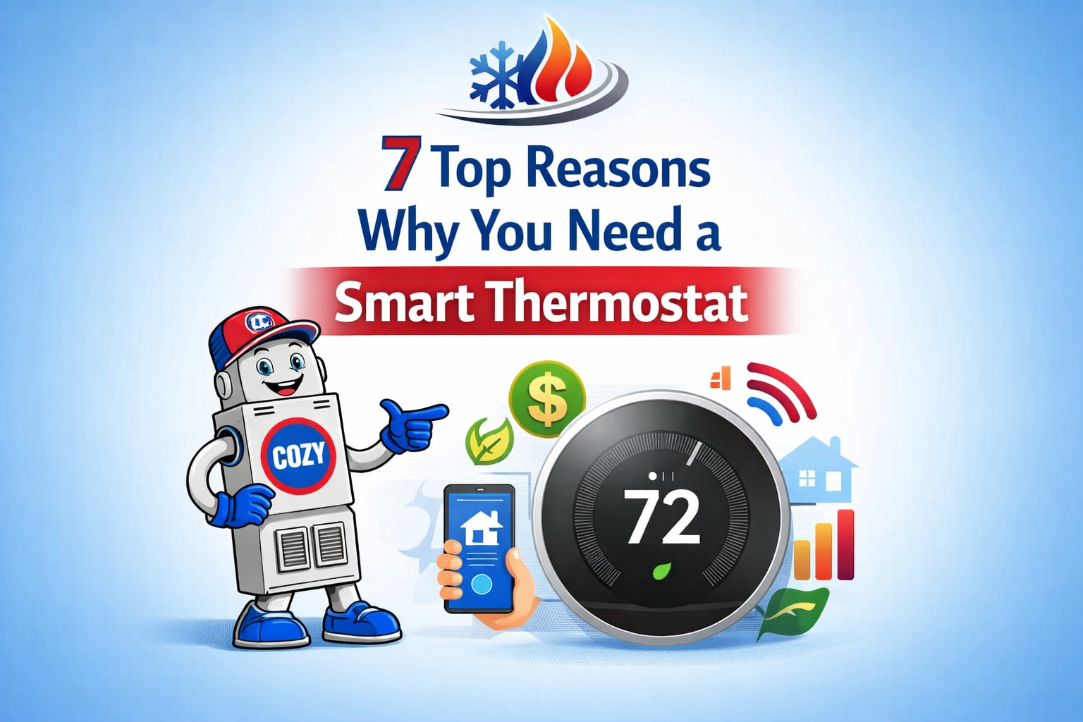 7 Top Reasons Why You Need a Smart Thermostat | C & C Heating & Air Conditioning