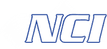 NCI logo in blue outlined letters with a faint, stylized background pattern. | C & C Heating & Air Conditioning