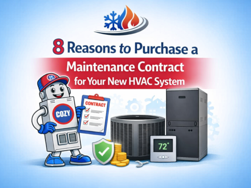 8 Reasons to Purchase a Maintenance Contract for Your New HVAC System | C & C Heating & Air Conditioning