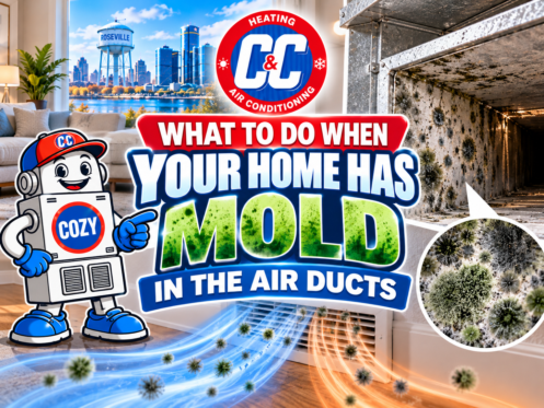 What to do when your home has mold in the air ducts