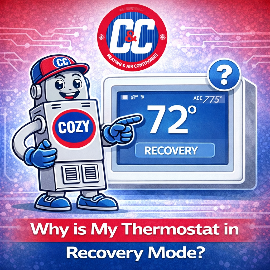 Why is My Thermostat in Recovery Mode? | C & C Heating & Air Conditioning